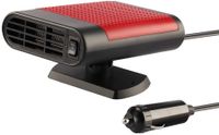 Topchances Auto Heizlüfter,Tragbar Auto Heizung, 30 Sekunden schnelle Heizung schnell Defroster 12V 150W Auto Keramik Heizung Lüfter,Rot