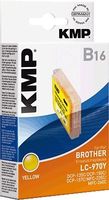 KMP Tintenpatrone für brother LC-970Y