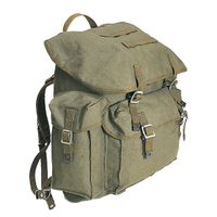 Mod normani BW Rucksack mit Träger wie BW Packtasche schwarz