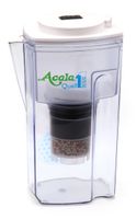 AcalaQuell ONE® Kannen Wasserfilter in weiß, inkl. 1x Filterkartusche und 1x Mikroschwamm