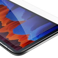 Cadorabo Panzer Folie für Samsung Galaxy Tab S7 FE / S7 PLUS (12.4 Zoll) in Transparent Schutzfolie Tablet Gehärtetes