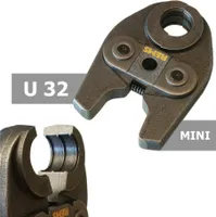 Rems MINI Presszange / Pressbacke - U - Profil, Größe U 32 (Pressbacke)
