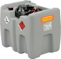 Diesel Mobile Tankanlage CEMO  Easy 210 L mit E-Pumpe 12V mit Batterieklemmen