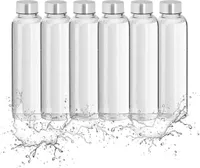 Trinkflasche Glas 550 ml 6er Set