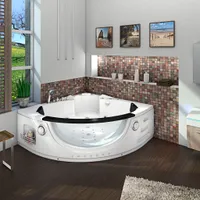 Whirlpool Pool Badewanne  Wanne W06H-TH-SC 152x152cm