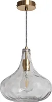 Pendelleuchte Glas Tassel Transparent