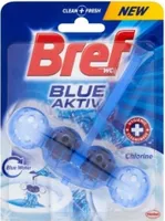 Čistící Tableta pro Toalety Bref WC Visací Chlor 50g - Účinný Osvěžovač Koupelny s Čerstvou Vůní - Snadná Aplikace