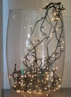 LED Ricelight Lichterkette für innen und außen Weihnachtsdeko : 180-flammig