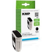 KMP H71 Tintenpatrone schwarz kompatibel mit HP C 4906 AE