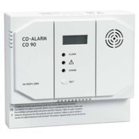 Indexa CO90-12 Kohlenmonoxidmelder (CO-Alarm), 12V DC, CO-Melder mit Relais