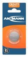 ANSMANN Lithium Knopfzelle CR2477 3 Volt 1er Blister