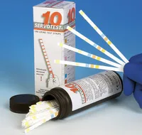 Servotest 10 Urinteststreifen Pack: 100 Teste | Packung (100 Stück)