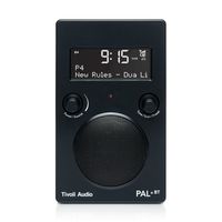 Tivoli Audio PAL+ BT digitales Radio mit Akku (FM/DAB+/AUX/Bluetooth) black schwarz