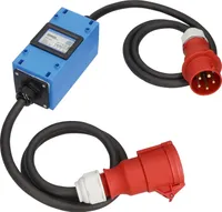 as-Schwabe MIXO Stromzähler Zwischenstecker 400V 32A MID-konform CEE IP44