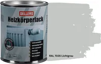 OELLERS Heizkörperlack bewährt 1L RAL 7035 Lichtgrau Heizungsfarbe Heizungslack Heizkörperfarbe