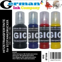 Sublimationstinte für Ecotankdrucker - 102 | 104 | 105 | 106 z.Bsp. ET-7750