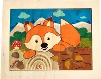 Minipuzzle Fuchs