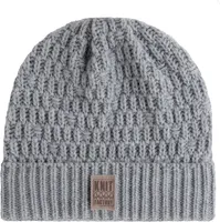 Knit Factory Jaida Mütze - Grau - One Size