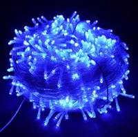 20m 200 LED Lichterkette 8 Lichtmodi Lichterketten für Innen Weihnachten Hochzeit Party Garten Deko, Blau