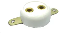 Kahlert 676304 runde Steckdose weiss 3,5 V für Puppenhaus