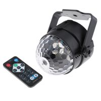 1x Disco Party Lichter Strobe LED DJ Ball Sound Aktivierte Glühbirne Tanzlampe