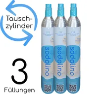 CO2-Zylinder | 3 x 425g (Füllung) | Tauschaktion voll gegen leer | Frist 14 Tage