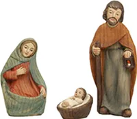 Krippenfigur Heilige Familie modern