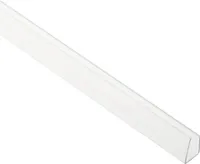 Gutta Polycarbonat U-Klemmprofil 10 mm für Doppelstegplatten L = 2100 mm