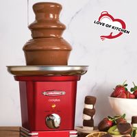 Cookplus Love of Kitchen Fondue Maschine Und Schokoladenbrunnen