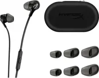 HyperX Cloud Earbuds II Czarne słuchawki gamingowe z mikrofonem