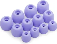 12 x Silikon Ohrstöpsel Ohrhörer Gummi Tipps Für Samsung Galaxy Buds 2 Pro Kopfhörer Ohrhörer in Violett