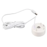 Nebelmacher USB Bunte LED-Leuchten 5V Ultraschall-Brunnen-Zerstäuber für Teich-Steingarten-Aquarium-Spüle