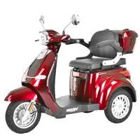 HECHT Seniorenmobil | CitisMAX Rot | 800W | bis 25km/h | 134kg Tragkraft | 4 Gänge | 60V | 20 Ah Akku