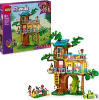 LEGO Friends Baumhaus, Bau- und Spielset für Rollenspiele, Spielzeughaus für Mädchen ab 8 Jahren, Set mit 4 Minifiguren der Charaktere und 2 Tierfiguren, Geschenkidee für Kinder 42652