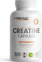 ProFuel Creatine Kapseln | 300 Kapseln | 100% Creatin-Monohydrat ohne Zusatzstoffe | optimal hochdosiert | vegan