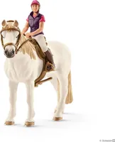 Schleich Horse Club 42359 Freizeitreiterin mit Pferd