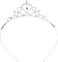 JGA Hochzeit Diadem für Kinder, Damen in Herz Form Kronen Stirnband Tiara Prinzessin