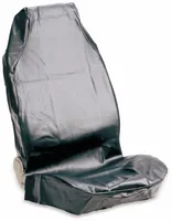 1 Stück Sitzschoner Auto Werkstattschoner Creme Sitzbezug Beige aus  robustem Kunstleder aus ECO Leder Schonbezug wasserdicht + pflegeleicht +  robust +