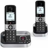 Alcatel F890 Voice Duo TELECOM - Telefon - schnurlos - schwarz