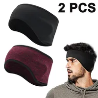 Stirnband Winter Headband Kopf Band Sport Bandana Ear Warmers Sport Ohrenschützer Thermal Stirnbänder elastisch für Damen und Herren zum Joggen Laufen Wandern Radfahren und Motorradfahren