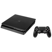 Sony PlayStation 4 Home Console PS4 Pro Slim 500GB 1TB - Stav: Akceptovateľný PS4 Slim 500GB Black + ovládač