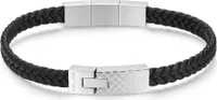 Police PEAGB0039502 Pánský náramek Intersect Black