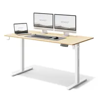 SENSE7 NOJO Computertisch Gamingtisch Schreibtisch, 140 x 70 cm, elektrische Höhenverstellung, Memory-Funktion, Kopfhörerhalter, Kabelorganisator