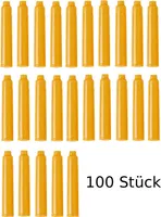 100 Füllerpatronen / Tintenpatronen / Farbe: gelb