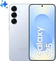 Samsung Galaxy S25 Smartphone AI, Display 6.2'' FHD+ Dynamic AMOLED 2X, Fotokamera 50MP, RAM 12GB, 128GB, 4.000 mAh, Icyblue