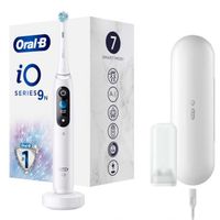 Braun Oral-B iO Series 9N, elektrická zubná kefka biela, biely alabaster