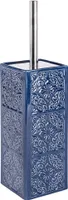 WENKO WC Garnitur Toiletten Bürsten CORDOBA Blau Keramik Halter Bad Accessoires