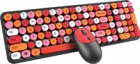 Tastatur,Tastatur- und Maus-Set,Kabellose Tastatur