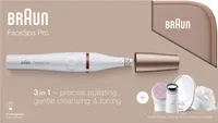 BRAUN FaceSpa Pro 922 darčeková súprava zlatá, farba:zlatá
