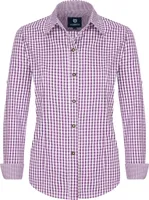 Trachtenbluse Jenny (lila) 34
